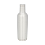 Elegant thermal steel bottles, 750 ml silver colour