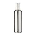 Elegant thermal steel bottles, 750 ml silver colour