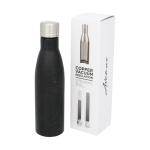 Spot-design thermal bottle, 500 ml black colour