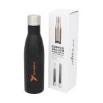 Spot-design thermal bottle, 500 ml black colour