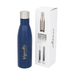 Spot-design thermal bottle, 500 ml blue colour