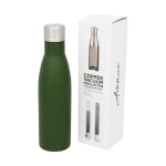 Spot-design thermal bottle, 500 ml green colour