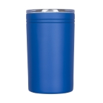 Steel thermal mug with non-slip lid, 330 ml royal blue colour