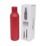 Condensation-free thermo bottle, 510 ml red colour