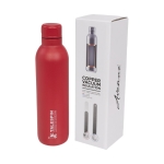 Condensation-free thermo bottle, 510 ml red colour