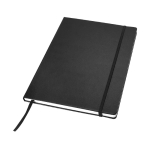 Premium executive A4 lined notebook black colour