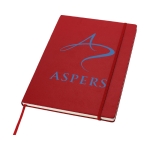 Premium executive A4 lined notebook red colour