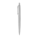 Corporate stainless steel pen, black ink silver colour