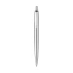 Pen in silver with blue ink, Parker Jotter Inox silver colour