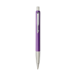 Parker pen with basic bicolor design blue ink, Parker Vector violet colour