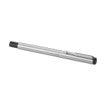 Steel roller Parker pen with exclusive design black ink, Vector Inox silver colour