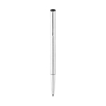 Steel roller Parker pen with exclusive design black ink, Vector Inox silver colour