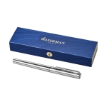 Classic steel pen by Waterman blue ink, Graduate silver colour