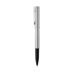 Classic stainless steel roller pen black ink, Waterman Graduate silver colour