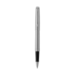 High-quality roller pen for businesses black ink, Waterman Hémisphère silver colour