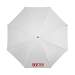 Exclusive umbrella with matching bag, Ø130 white colour