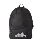 Backpack in youth style in many colours black colour