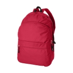 Backpack in youth style in many colours red colour