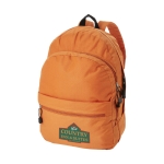 Backpack in youth style in many colours orange colour