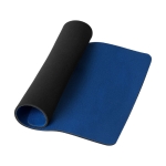 Flexible foam desk mat blue colour