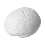 Stress ball in the shape of a brain white colour