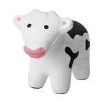 Stress ball in the shape of a cow white colour