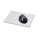 Mouse mat made from recycled plastic white colour