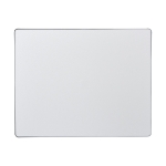 Mouse mat made from recycled plastic white colour