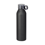 Spill-proof bottle with matte finish, 650 ml black colour