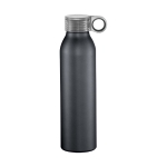 Spill-proof bottle with matte finish, 650 ml black colour