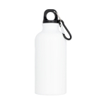 Sleek aluminium bottle, 400 ml white colour