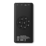 Power bank with suction cups, 10,000 mAh black colour fifth view