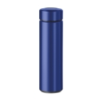 Stainless steel thermos flask with tea infuser, 470 ml blue colour