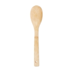 Salad spoon, natural bamboo wood beige colour second view