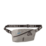 Bum bag with zipped compartments for festivals view with print area