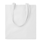 Affordable tote bag in bright colours for events, 180 g/m2 white colour