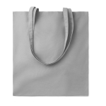 Affordable tote bag in bright colours for events, 180 g/m2 grey colour