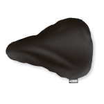 Saddle cover made of recycled plastic for bike shops black colour