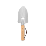 Garden spade, stainless steel and wood with bottle opener view with print area