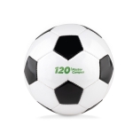 Small PVC football for promotional events white/black colour second main view