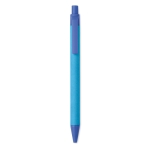 Eco-friendly pens, PLA paper & corn with eco colours, blue ink blue colour second view