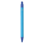 Eco-friendly pens, PLA paper & corn with eco colours, blue ink blue colour fourth view