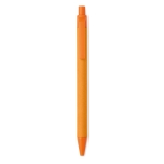 Eco-friendly pens, PLA paper & corn with eco colours, blue ink orange colour second view