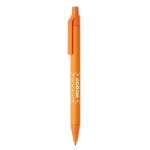 Eco-friendly pens, PLA paper & corn with eco colours, blue ink orange colour second main view