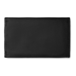 Toiletry bag with two compartments black colour sixth view