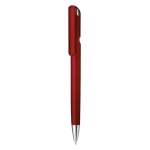 Elegant ballpoint pen with blue ink, Lexicon burgundy colour second view