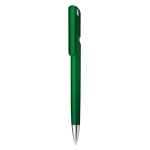 Elegant ballpoint pen with blue ink, Lexicon green colour second view