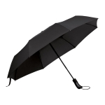 Foldable automatic pocket umbrella with cover, Ø 98 black colour