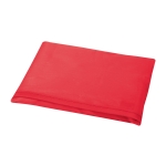 Foldable shopping bag made of 190T polyester, Duet red colour third view