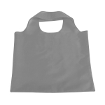 Foldable shopping bag made of 190T polyester, Duet grey colour first view